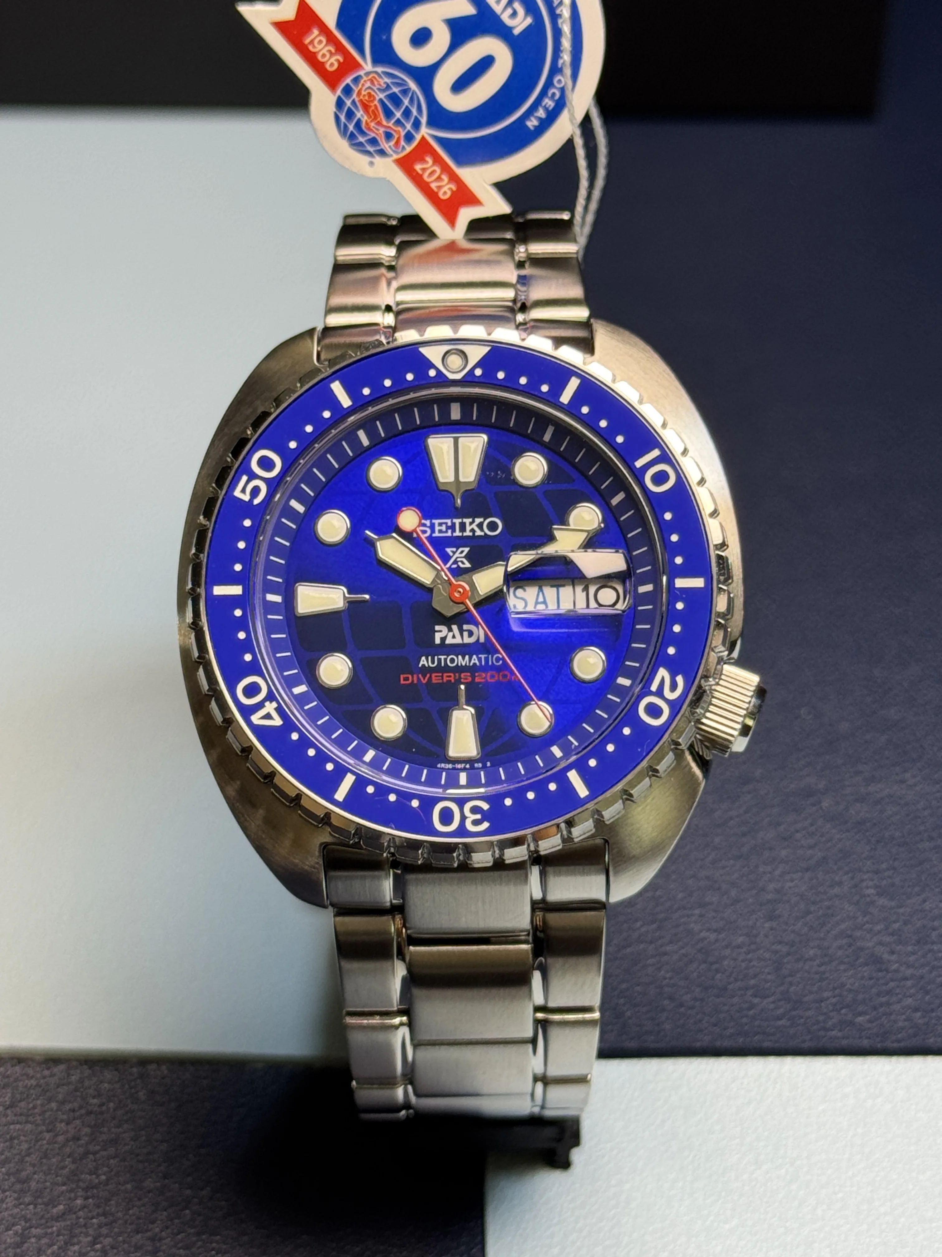 PROSPEX PADI 60TH ANNIVERYSARY 8000 PCS L.E
