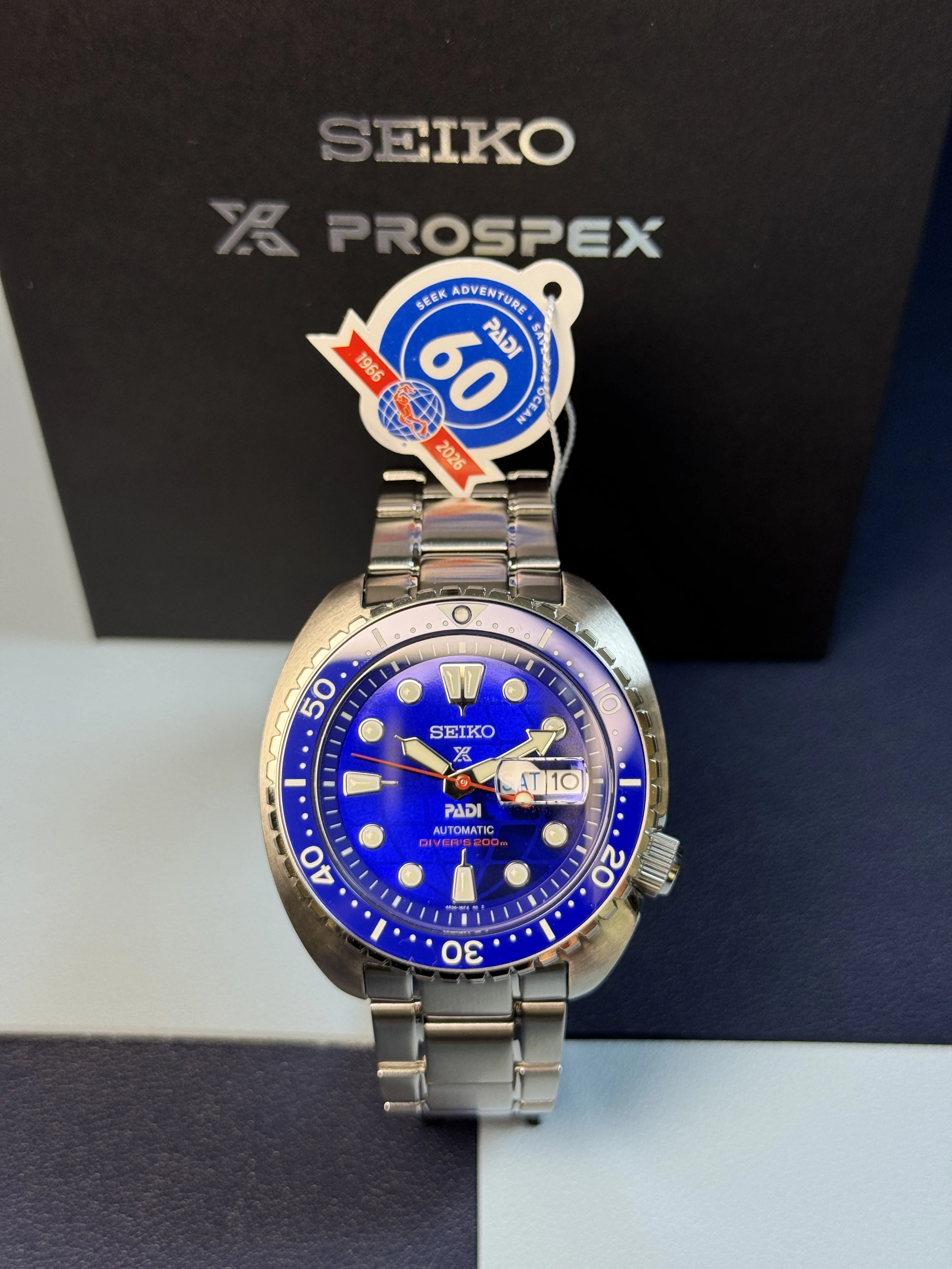 PROSPEX PADI 60TH ANNIVERYSARY 8000 PCS L.E