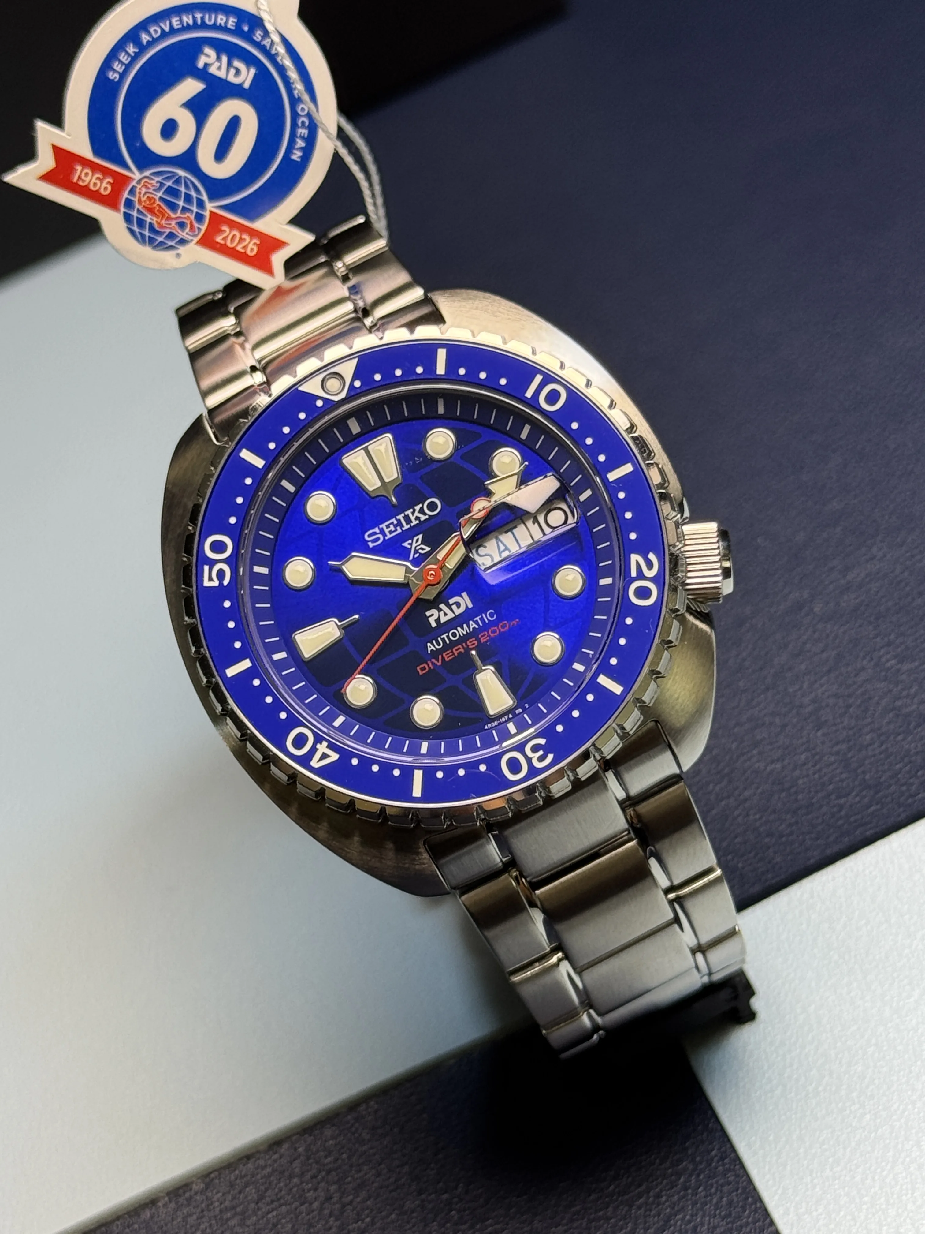 PROSPEX PADI 60TH ANNIVERYSARY 8000 PCS L.E