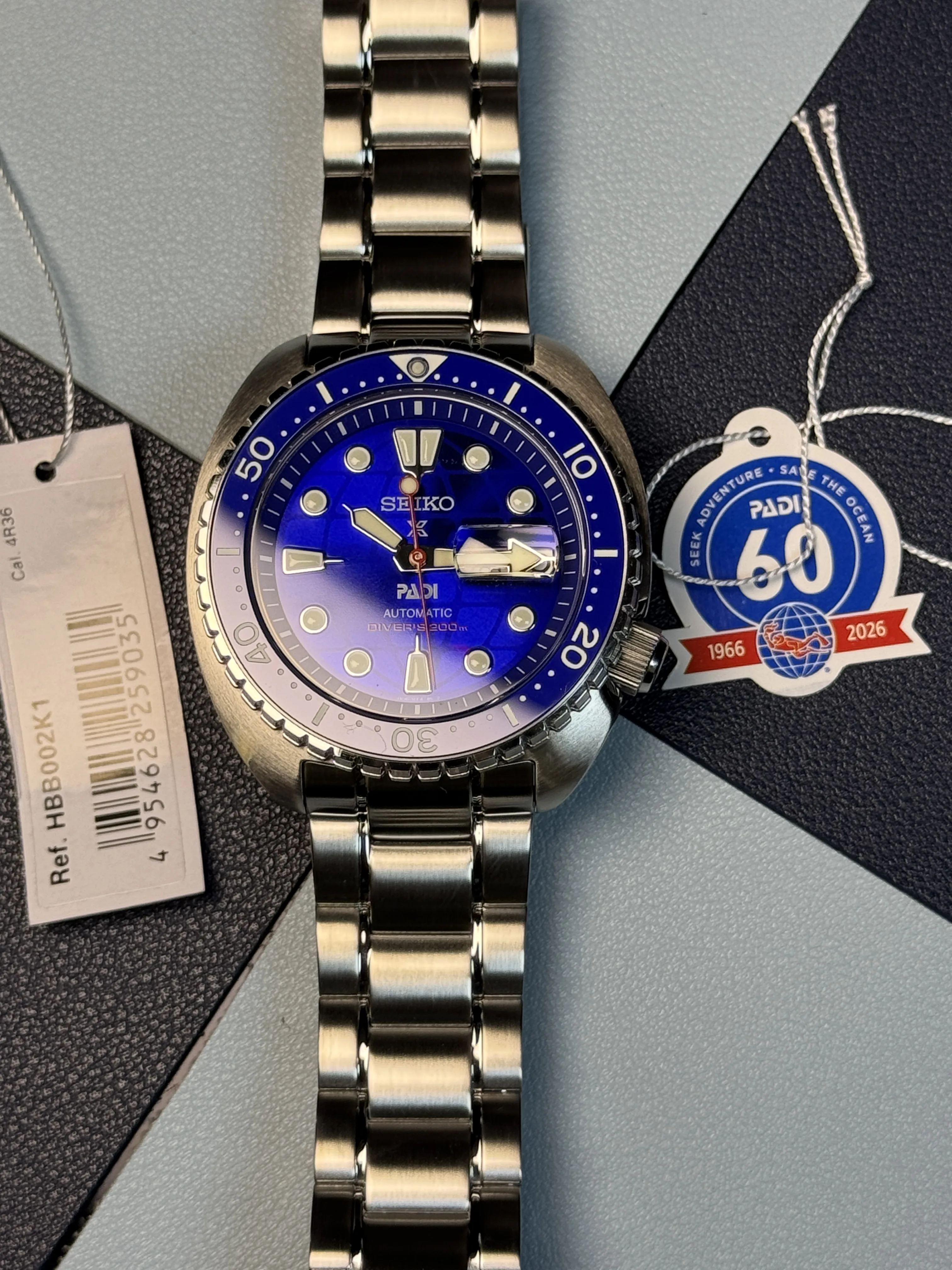 PROSPEX PADI 60TH ANNIVERYSARY 8000 PCS L.E