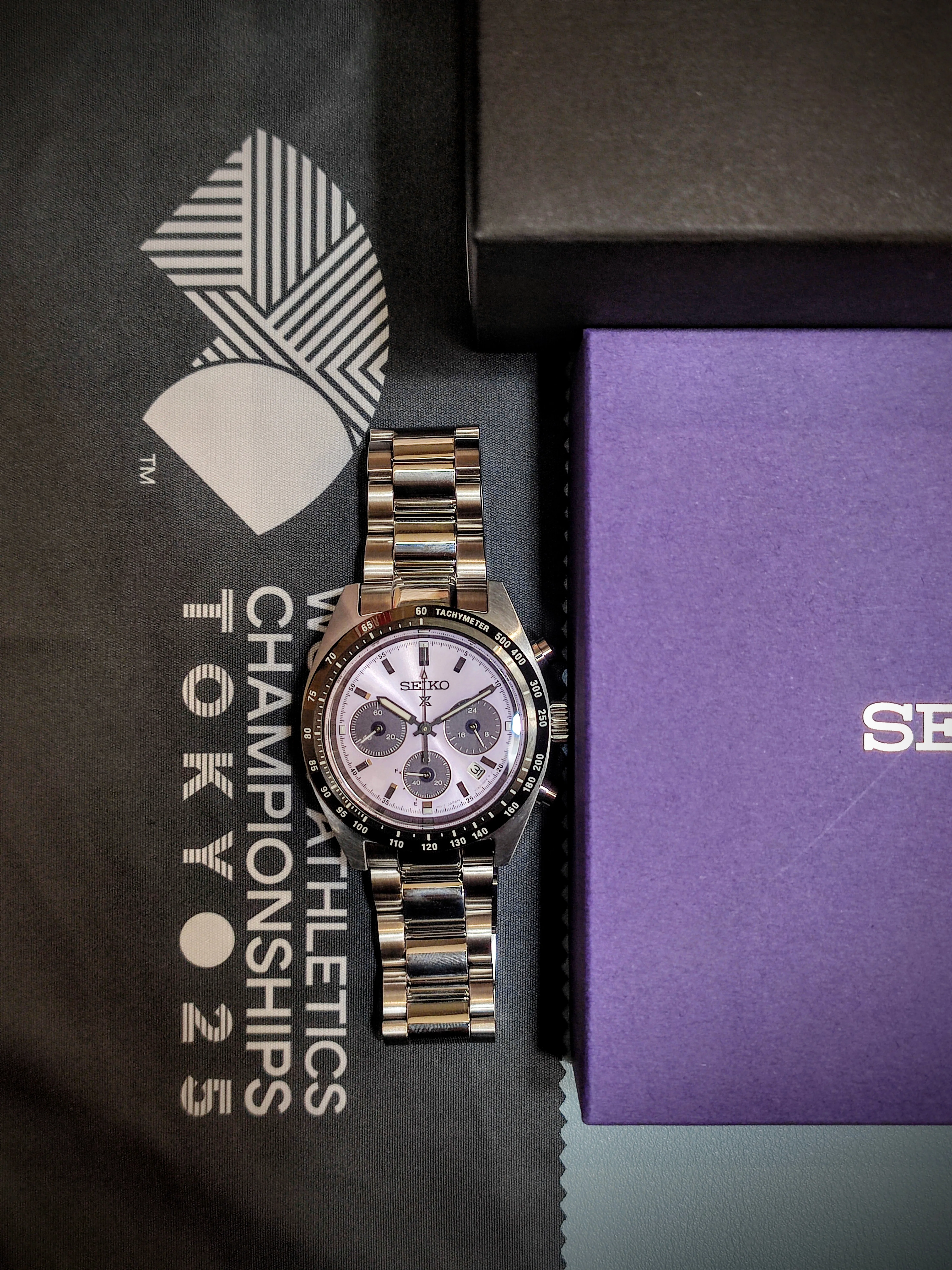 Prospex Speedtimer Solar Chronograph SSC955P1