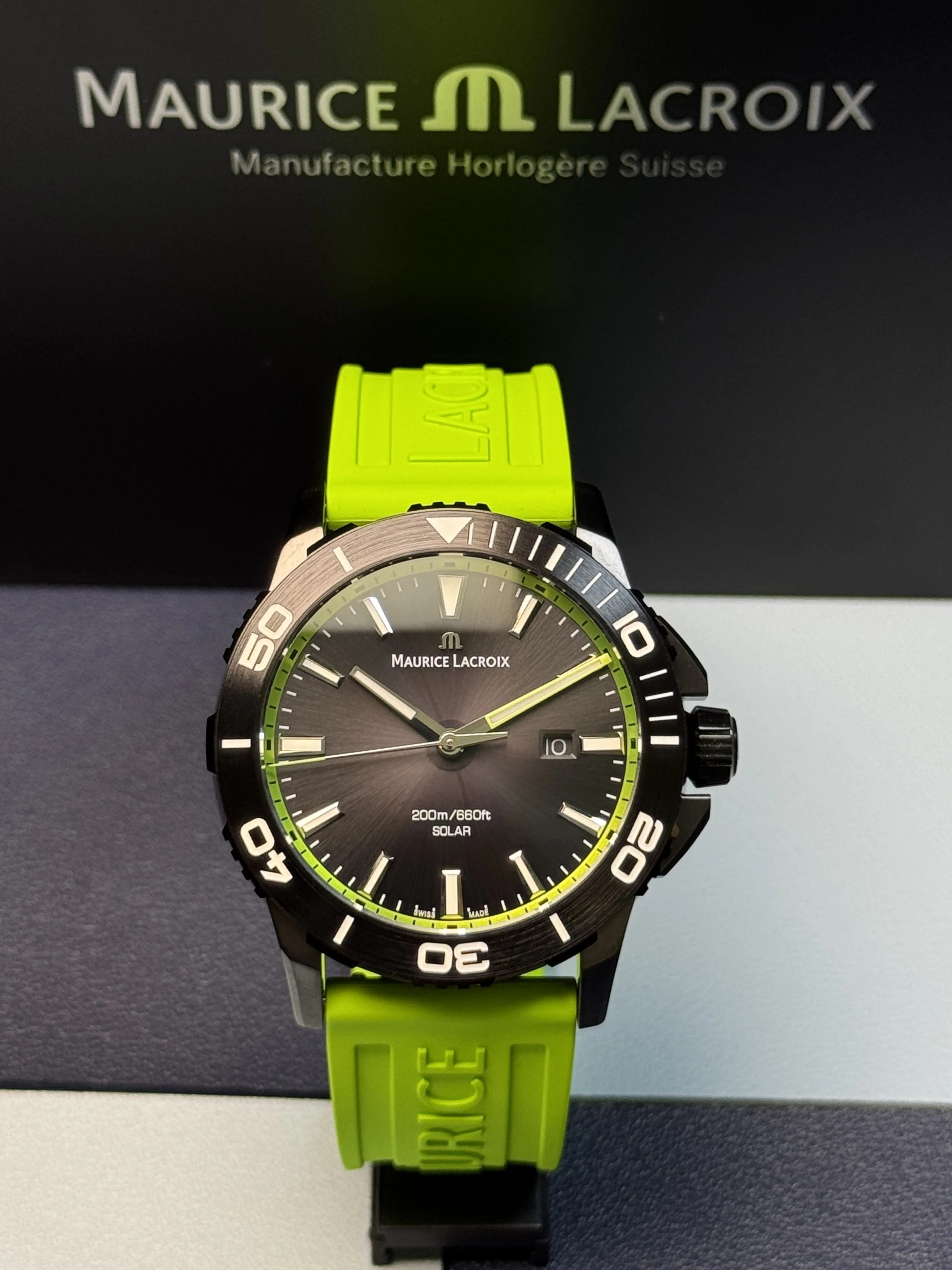 Maurice Lacroix PONTOS S SOLAR | SPECIAL EDITION | PT1008-DLB00-330-5