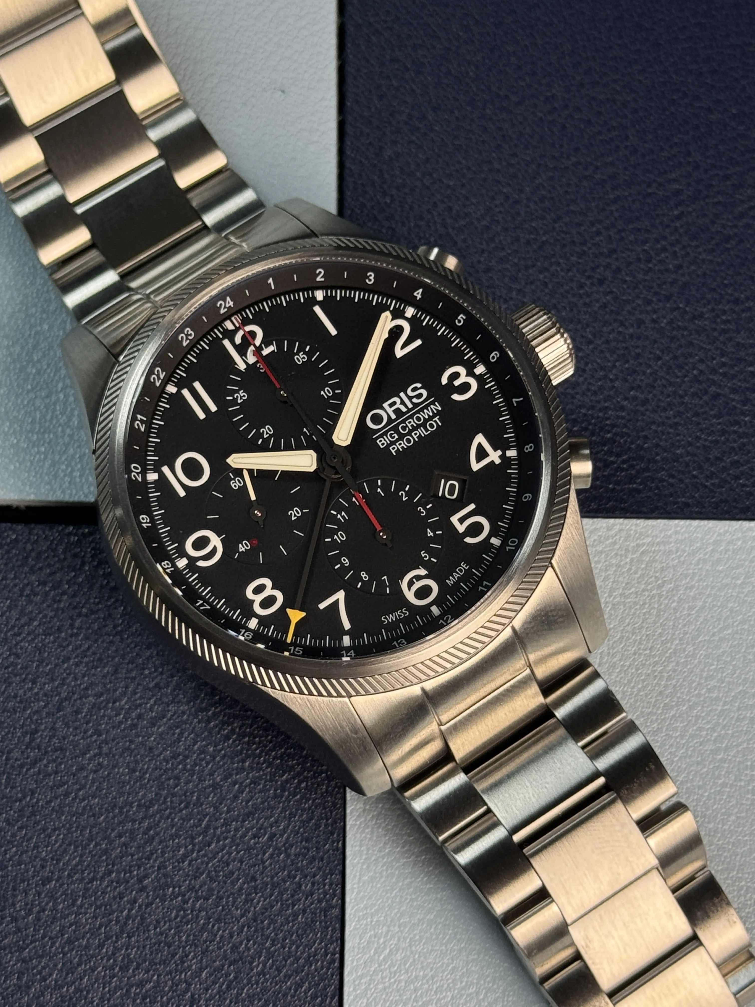 BIG CROWN | PROPILOT | CHRONO GMT | 01 677 7699 4164-07 8 22 19