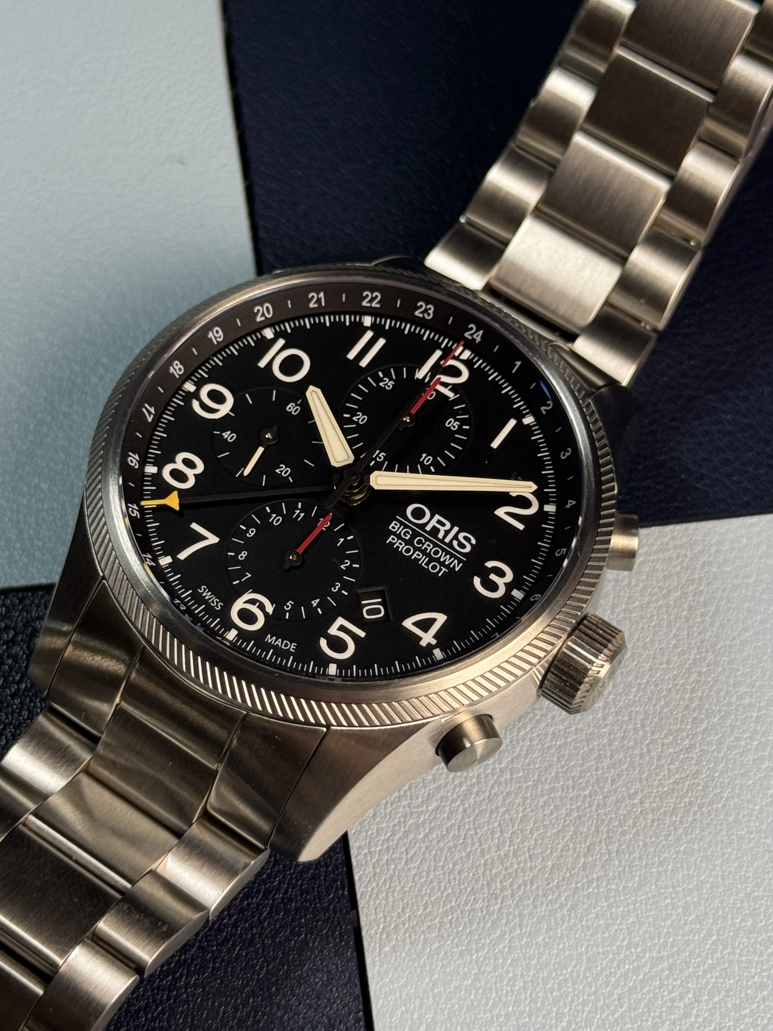 BIG CROWN | PROPILOT | CHRONO GMT | 01 677 7699 4164-07 8 22 19