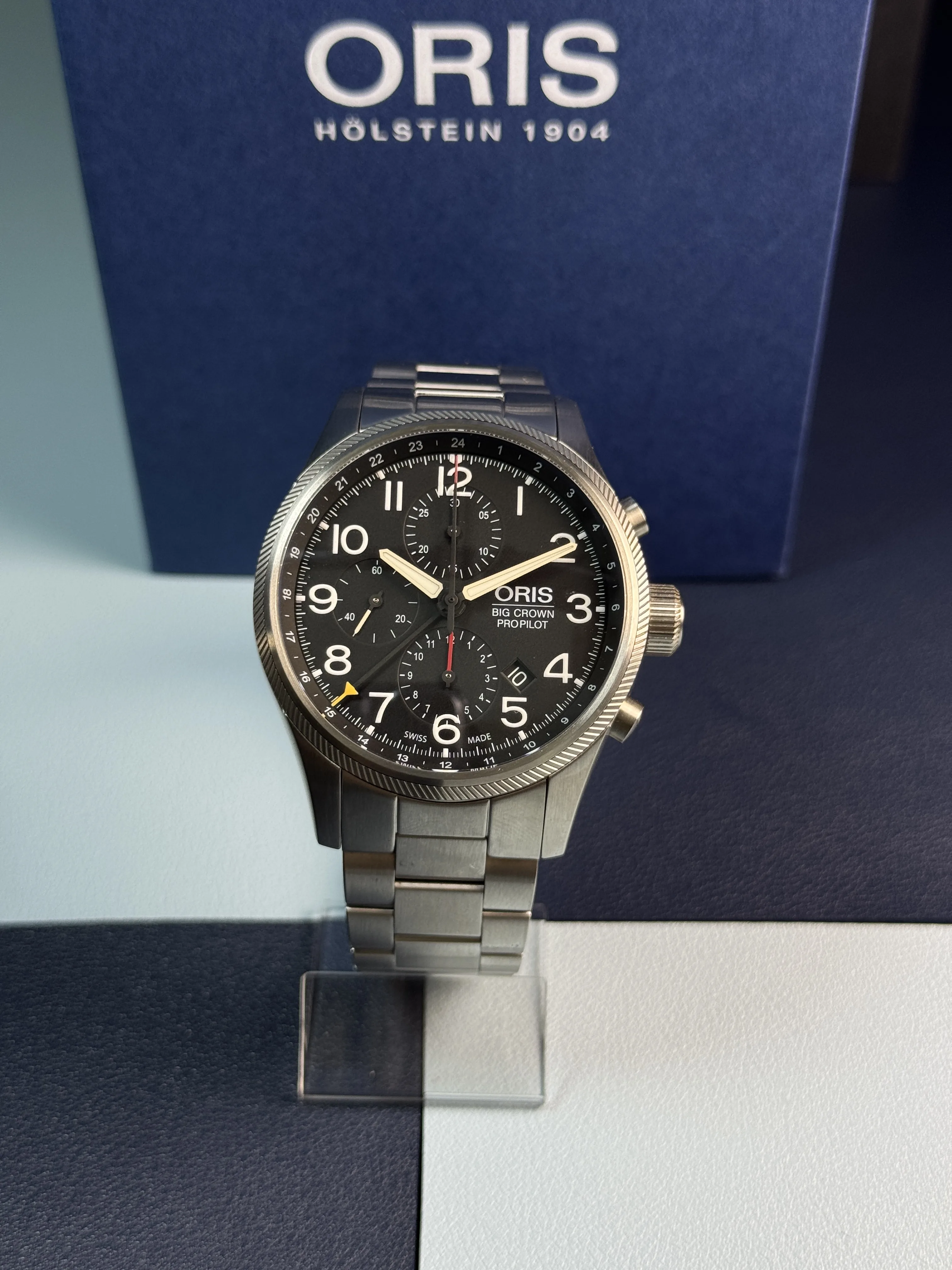 BIG CROWN | PROPILOT | CHRONO GMT | 01 677 7699 4164-07 8 22 19