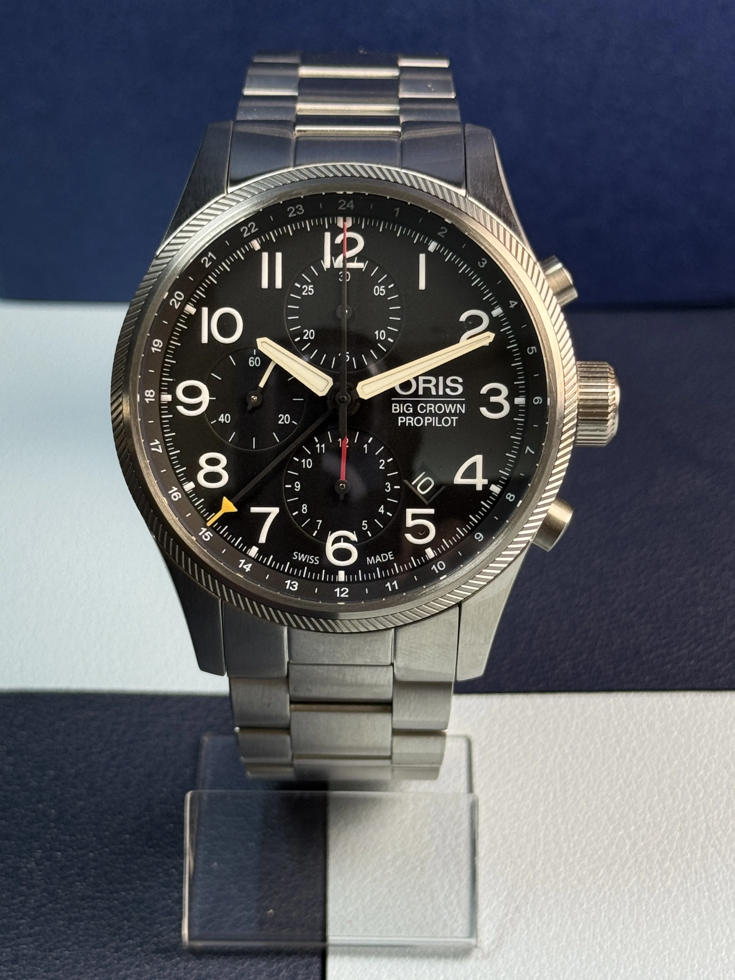 BIG CROWN | PROPILOT | CHRONO GMT | 01 677 7699 4164-07 8 22 19