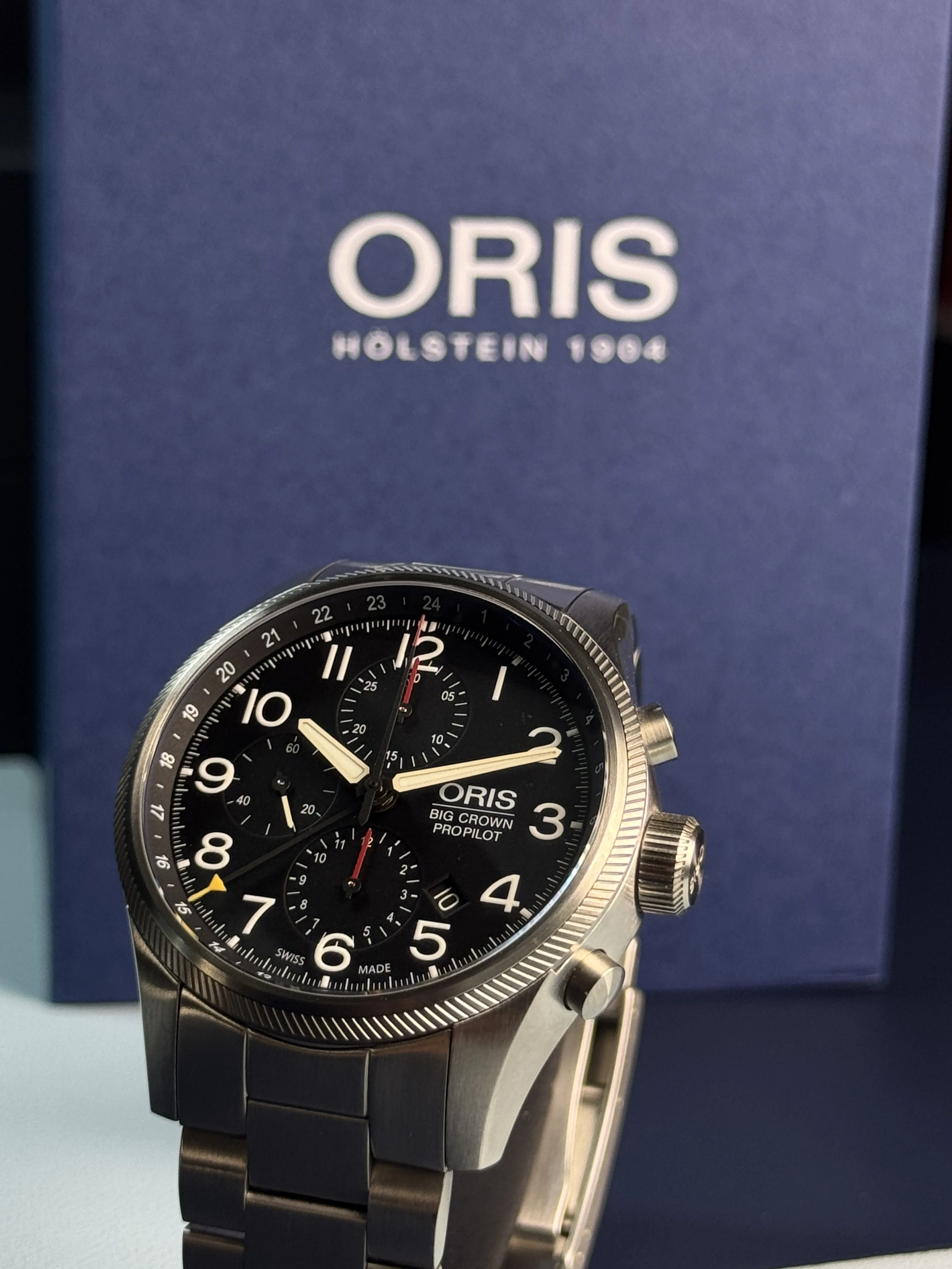 BIG CROWN | PROPILOT | CHRONO GMT | 01 677 7699 4164-07 8 22 19