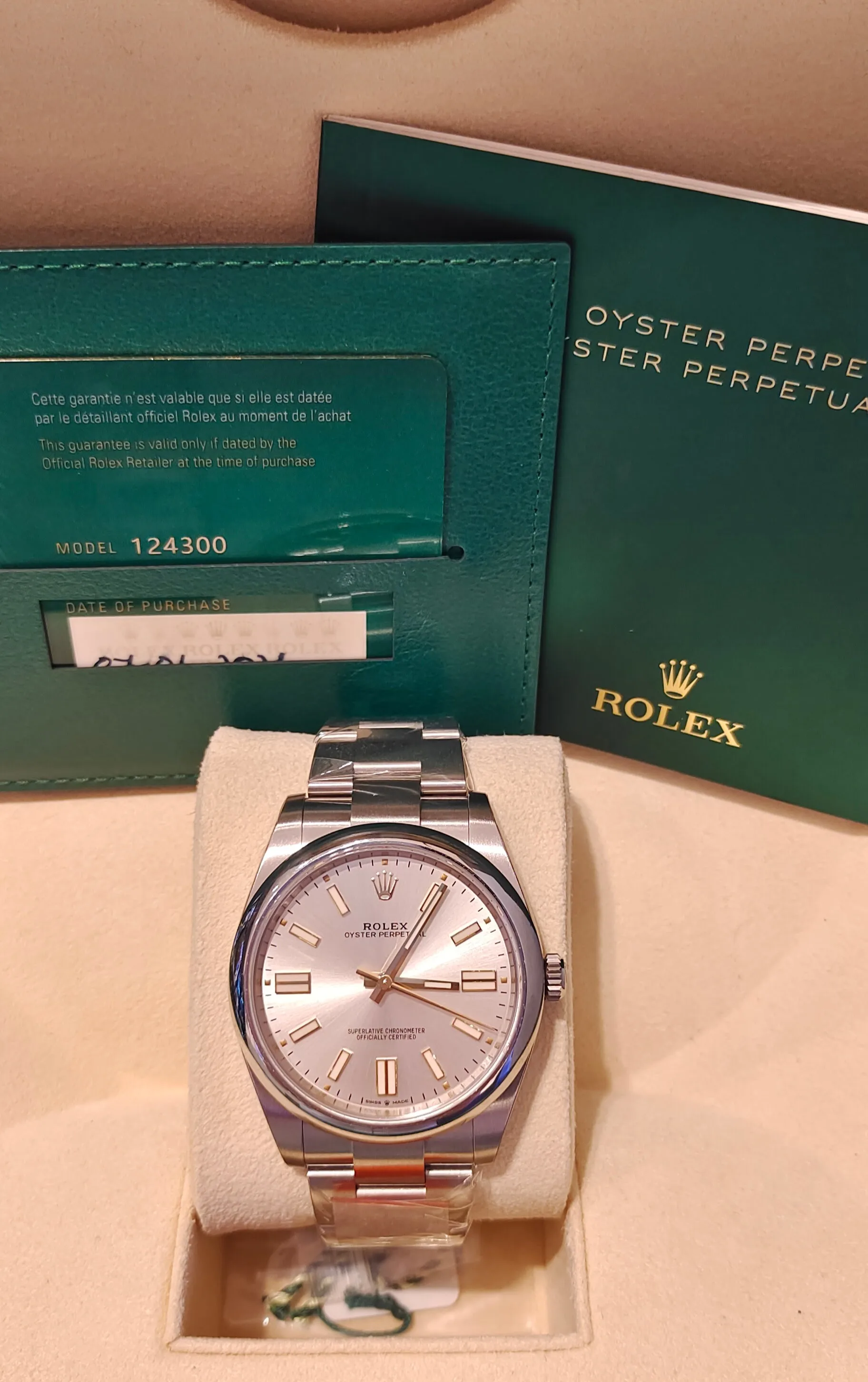 OYSTER PERPETUAL 41MM 124300