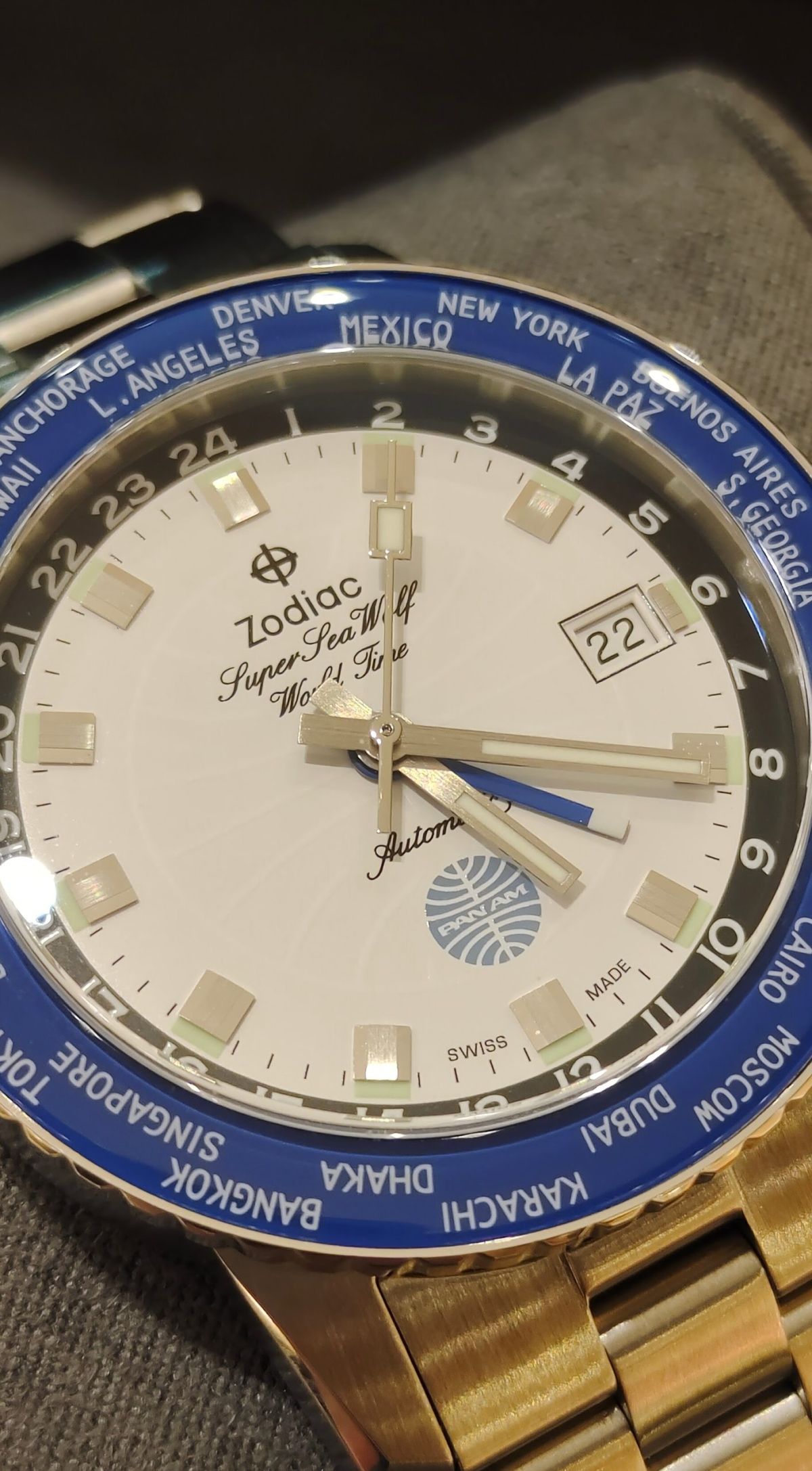 Super SEA WOLF PAN AM World TIME