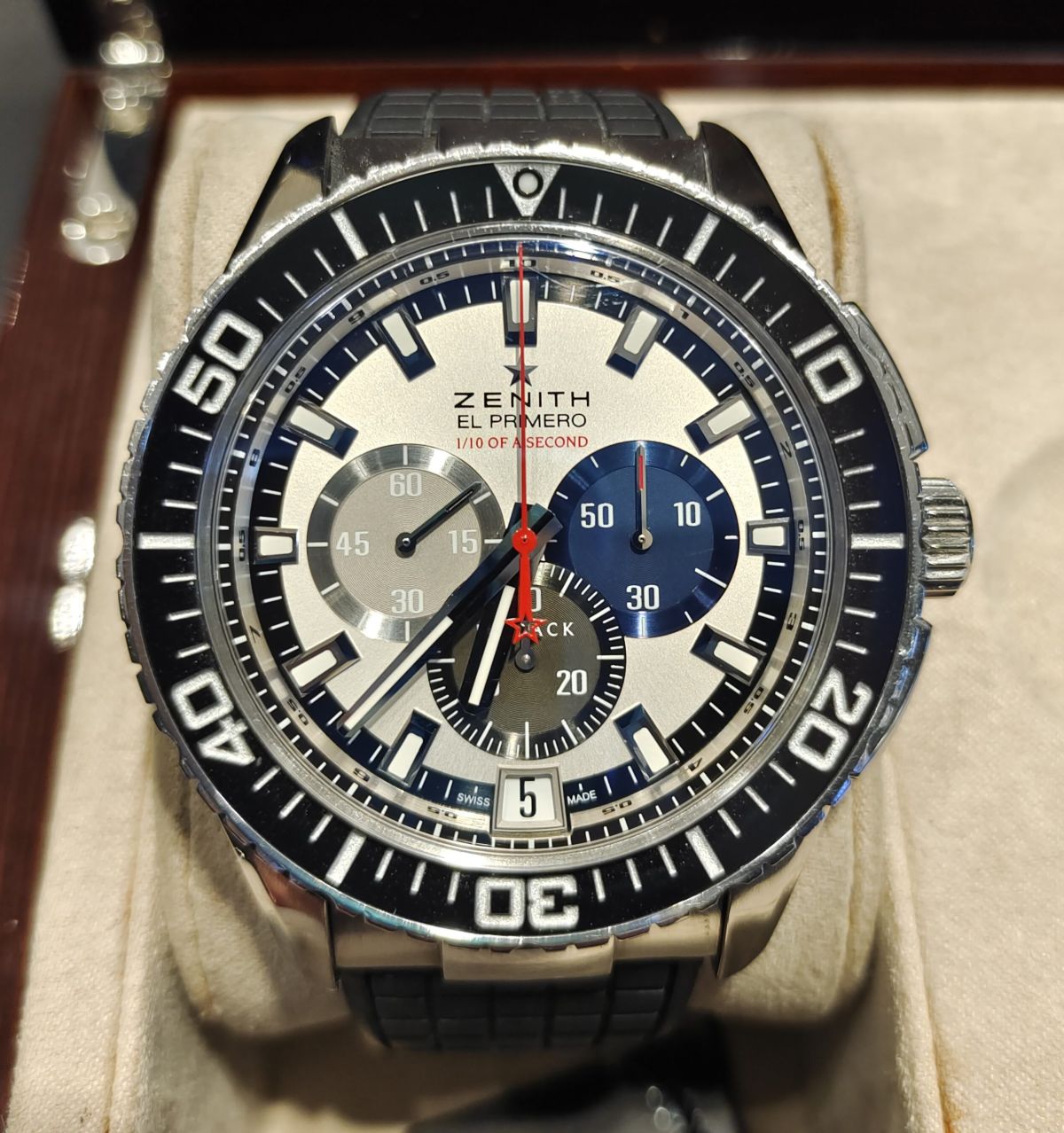 El Primero Stratos Flyback Chronograph