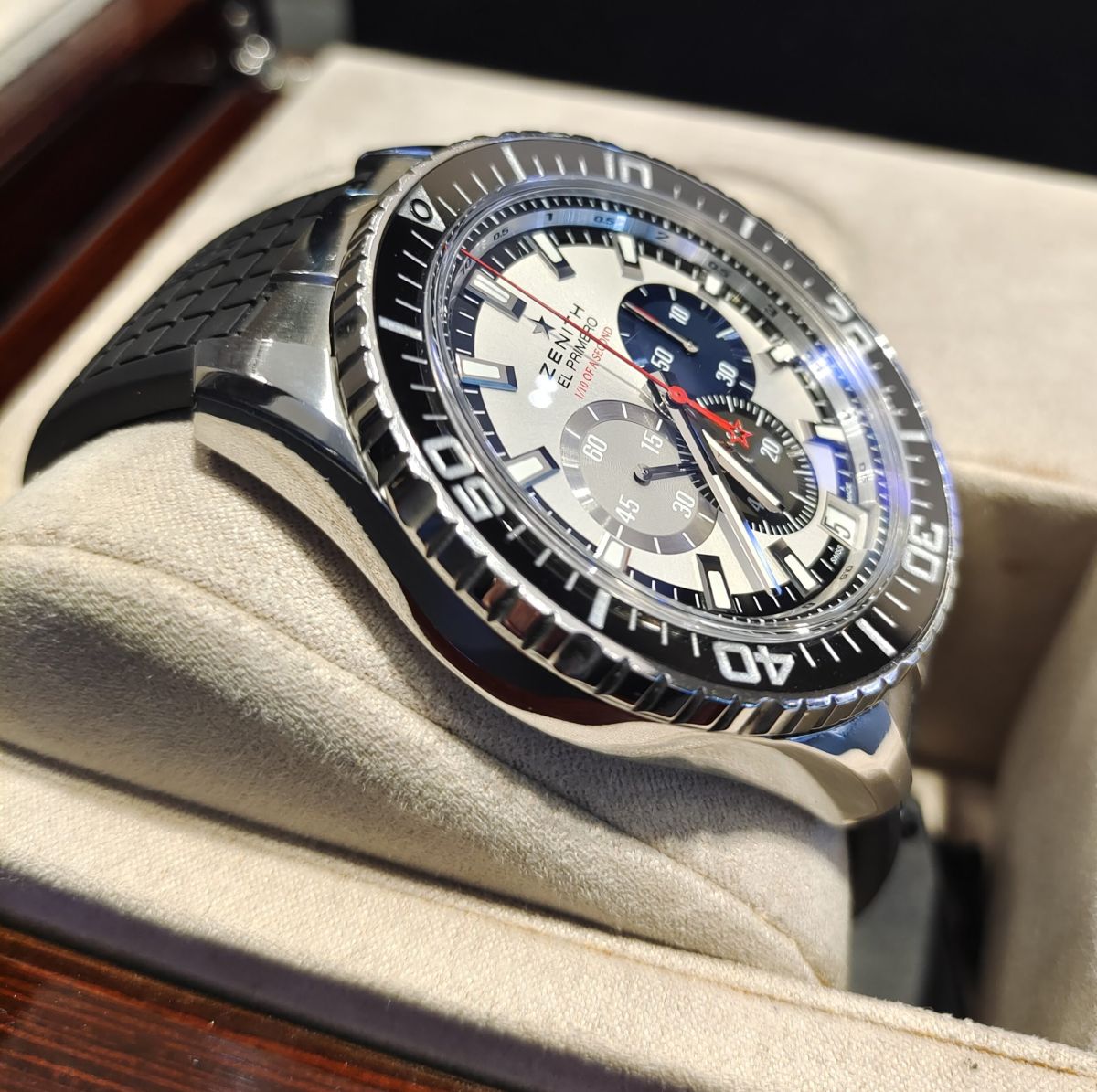 El Primero Stratos Flyback Chronograph