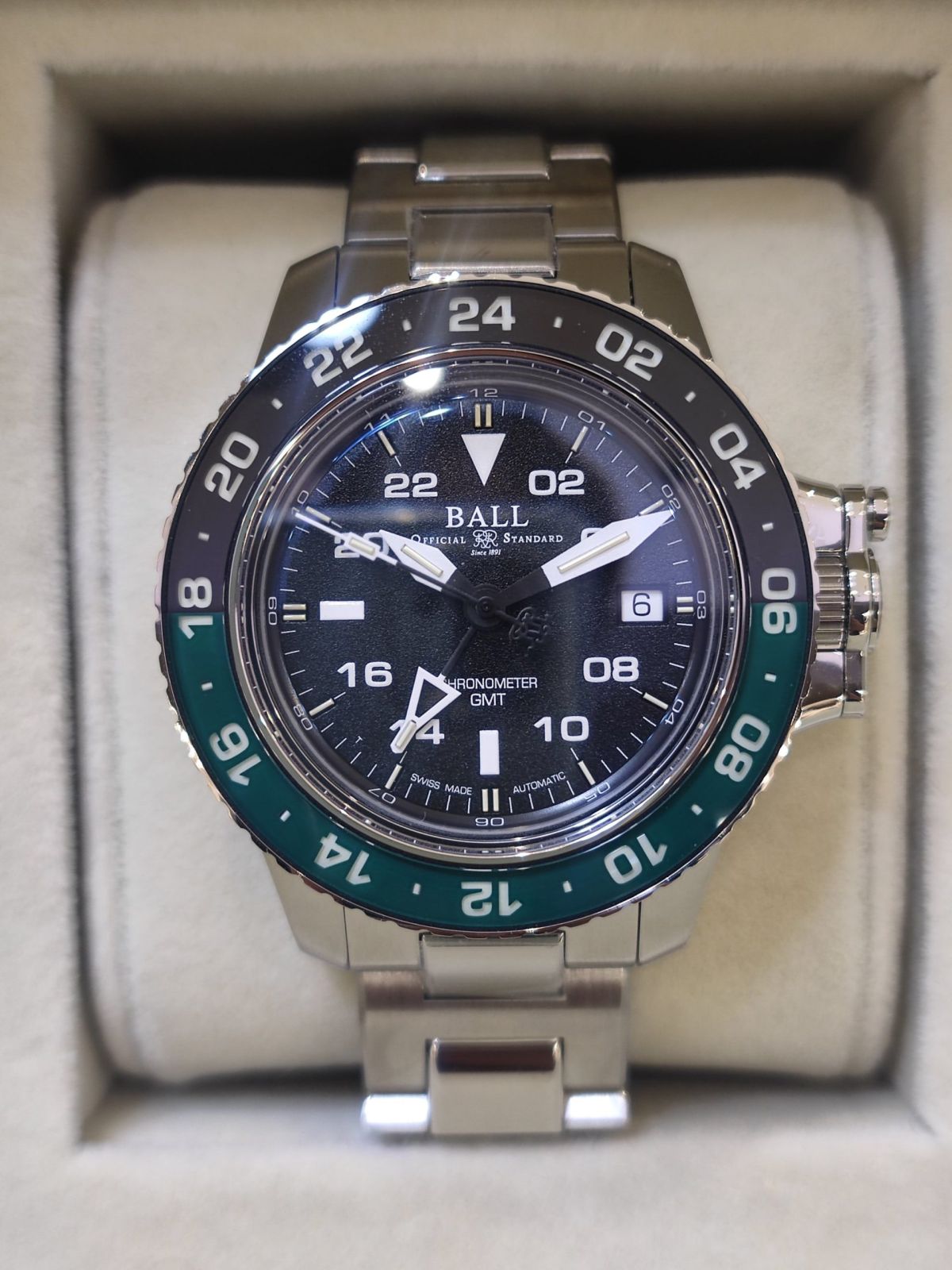 BALL Engineer Hydrocarbon Aerogmt II 40mm DG2118C-S8C-BK
