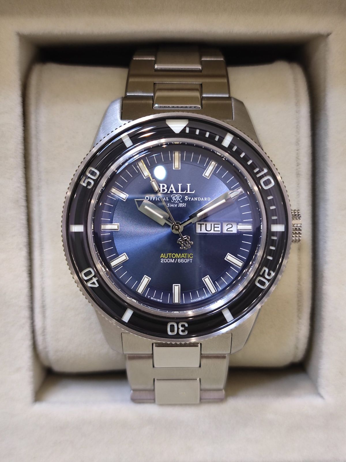 BALL Engineer II Skindiver Heritage 42mm DM3208B-S1-BE