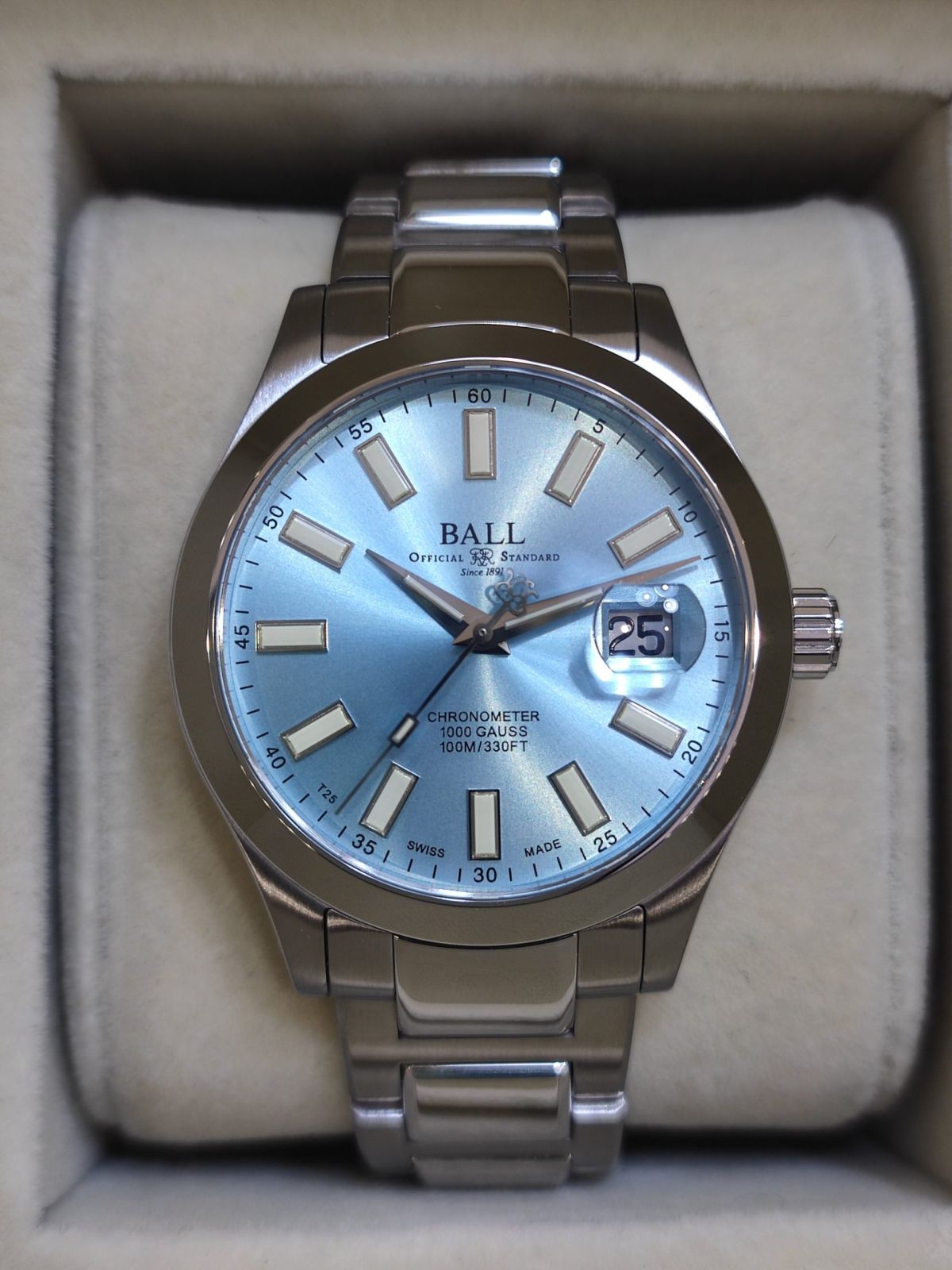 BALL Engineer III Marvelight Chronometer 40mm NM9026C-S6CJ-IBE