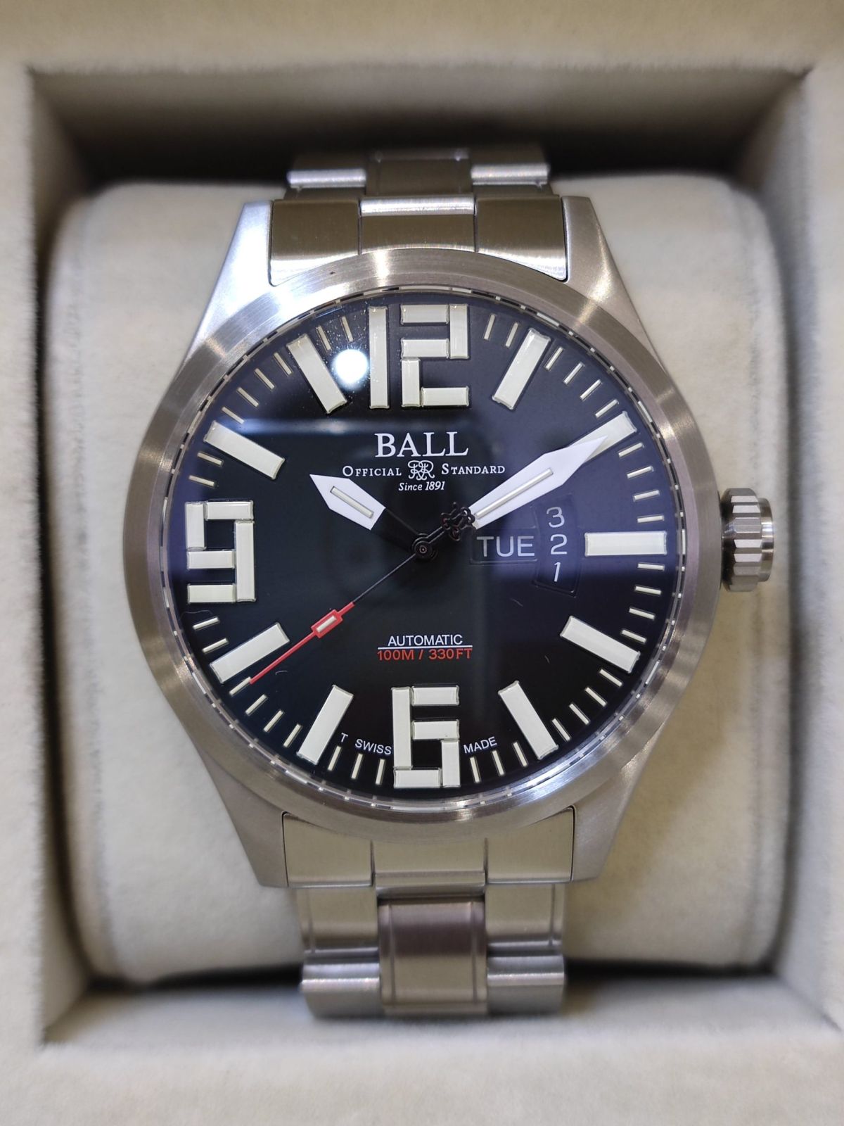 BALL Engineer Master II Aviator 46mm NM1080C-S14A-BK