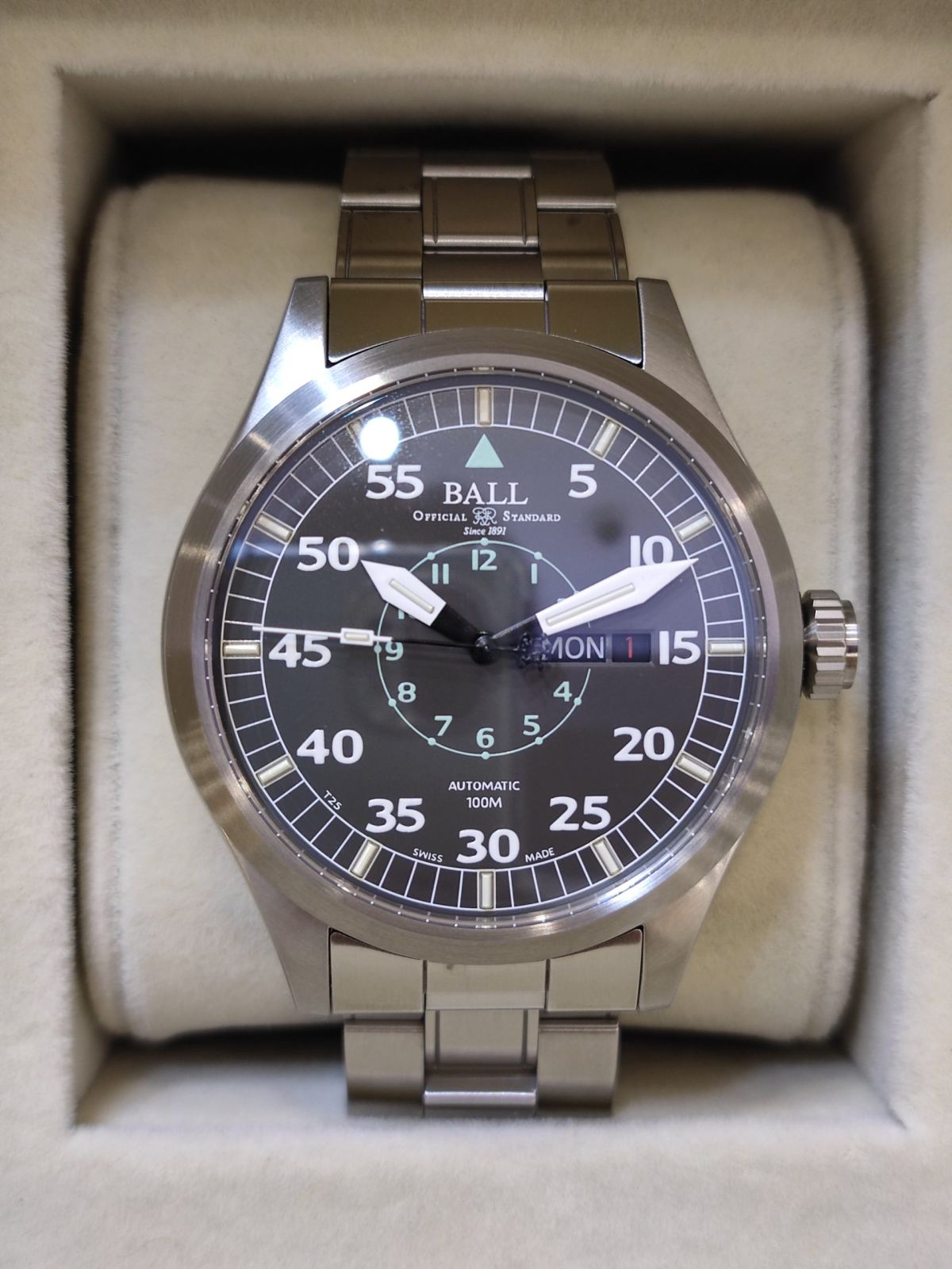 BALL Enigineer Master II Aviator 45mm NM1080C-S5J-GY