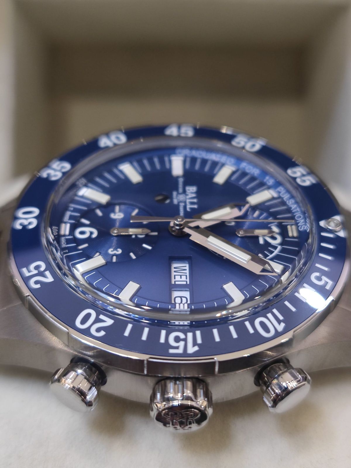 BALL Roadmaster Rescue Chronograph 42mm DC3030C-S1-BE