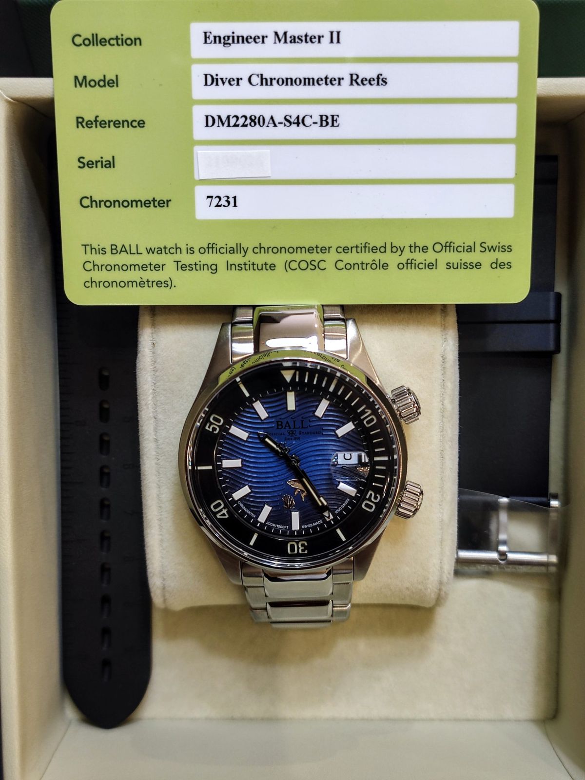 Egnineer Master II Diver Chronometer