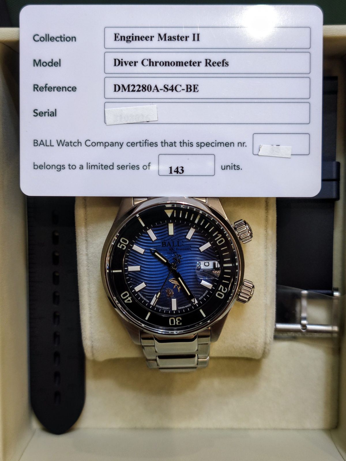 Egnineer Master II Diver Chronometer