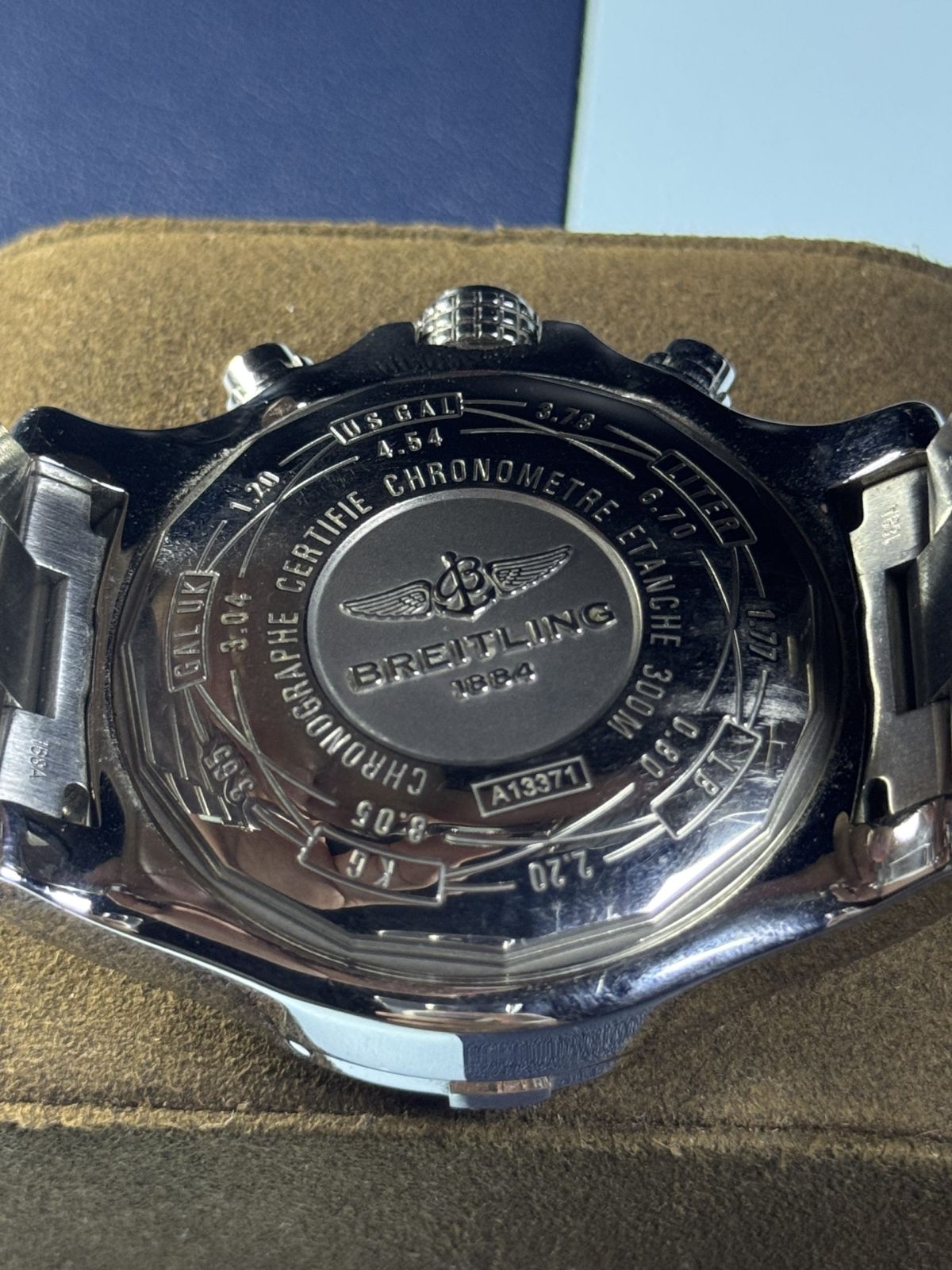 Super Avenger II A1337111 Black DIAL 48mm Automatic Chronogrpah