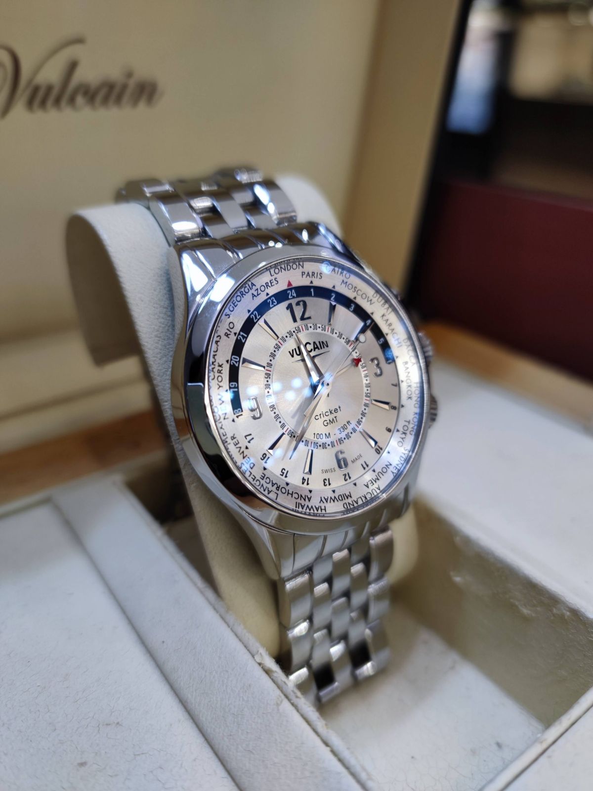 Cricket GMT Worldtime