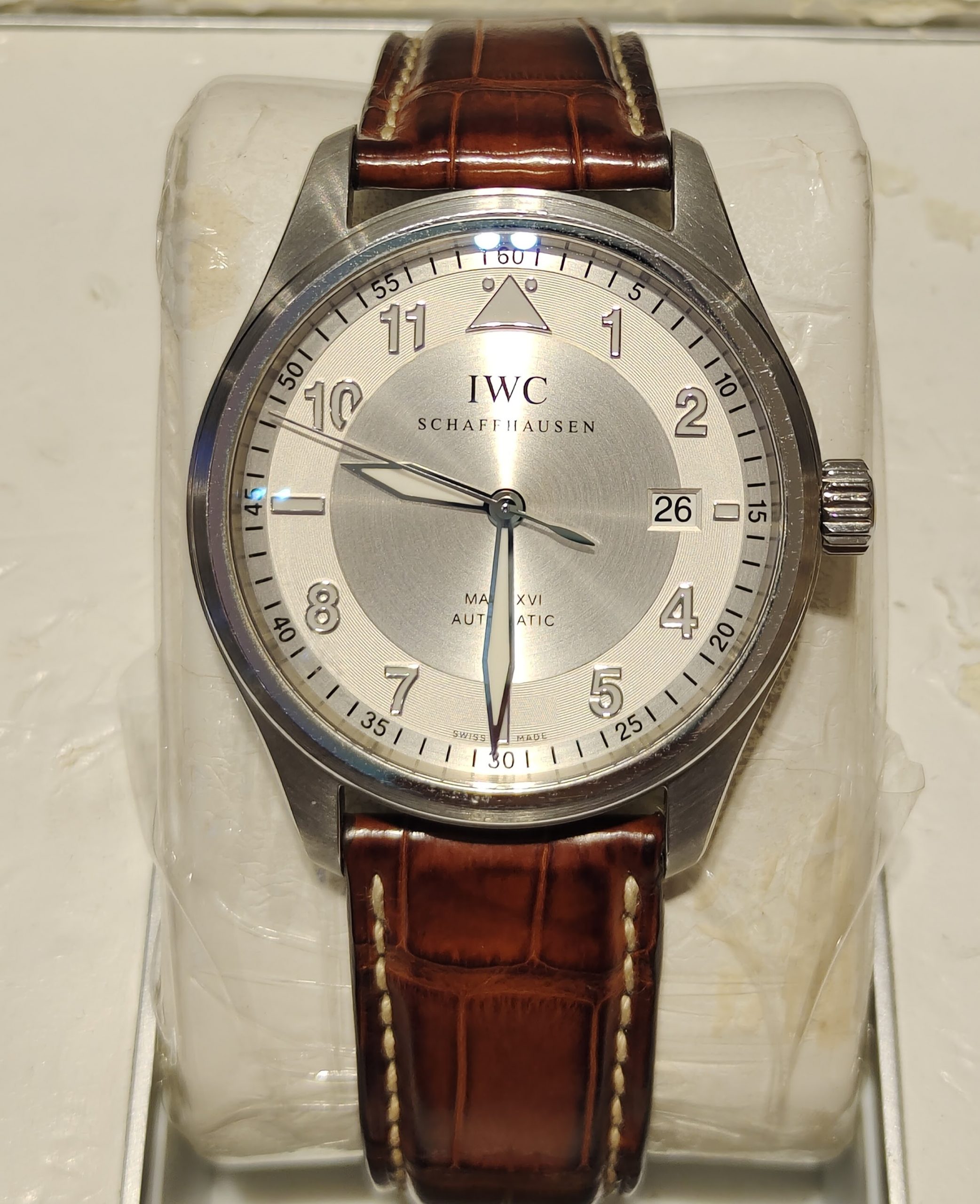 A1837 IWC Spitfire Mark XVI IW325502 39mm USED Hang Thai Watch