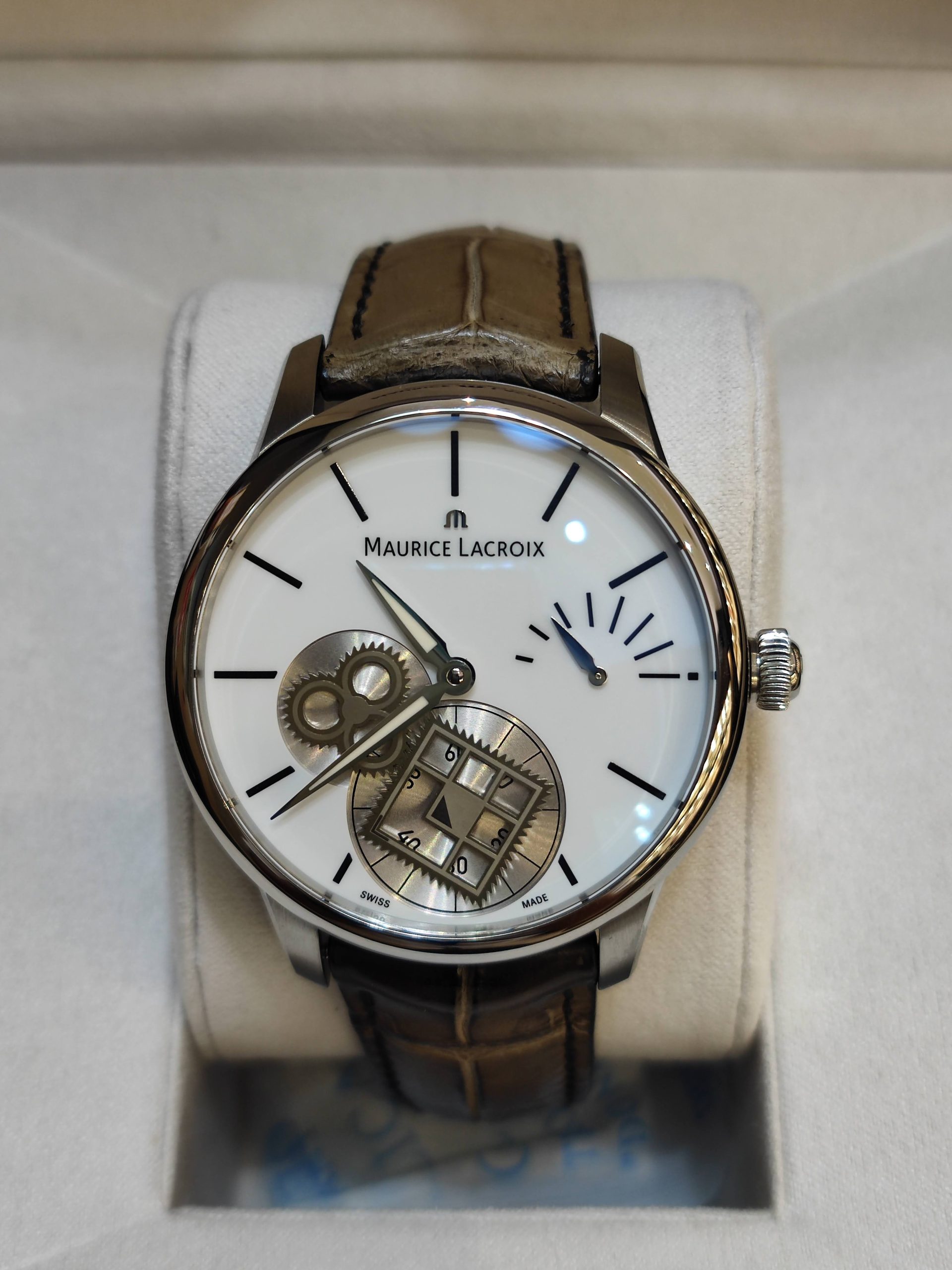 Maurice lacroix discount square face watch