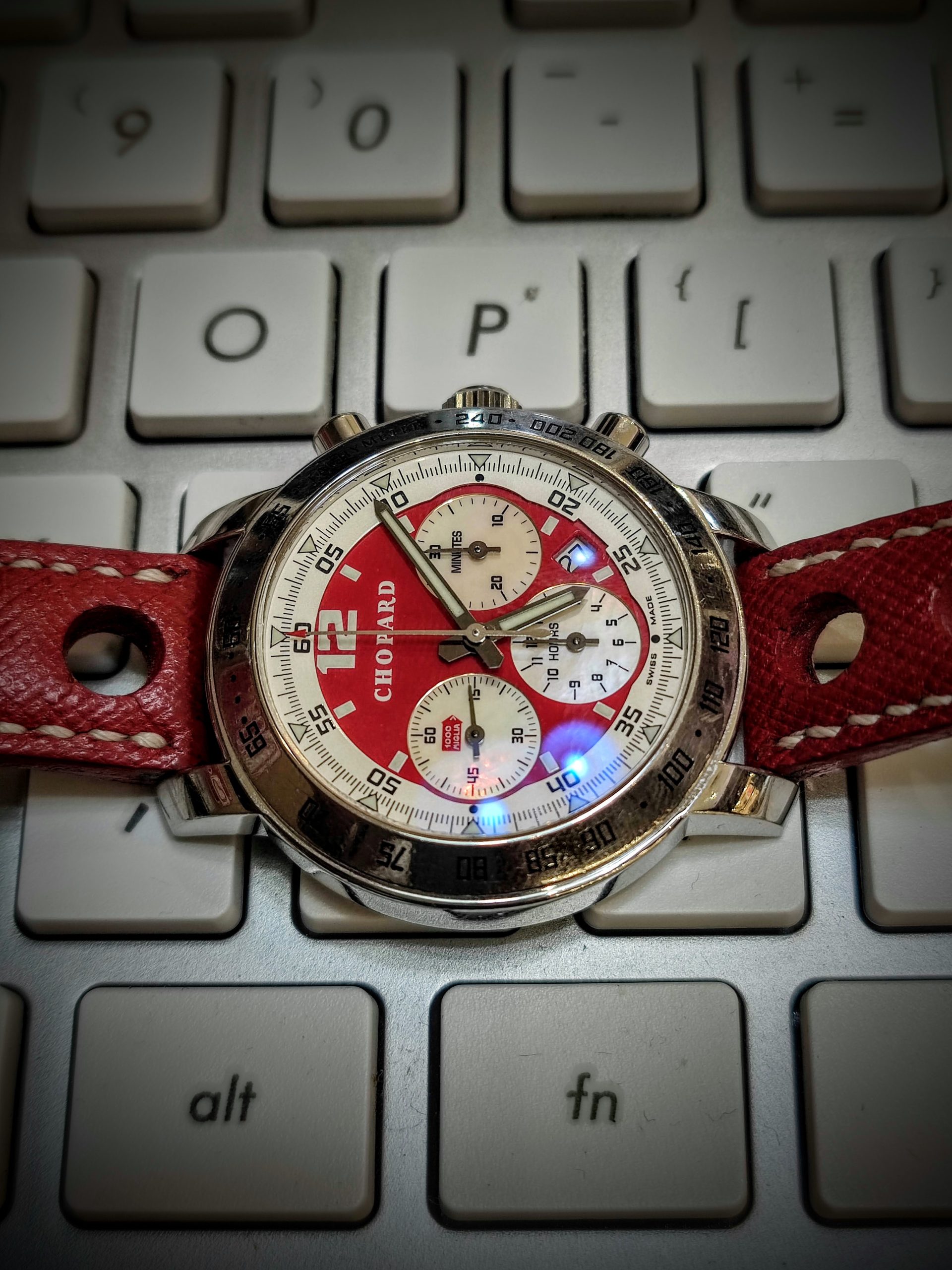 B2484 CHOPARD MILLE MIGLIA CHRONOGRAPH AUTOMATIC RED DIAL 168933