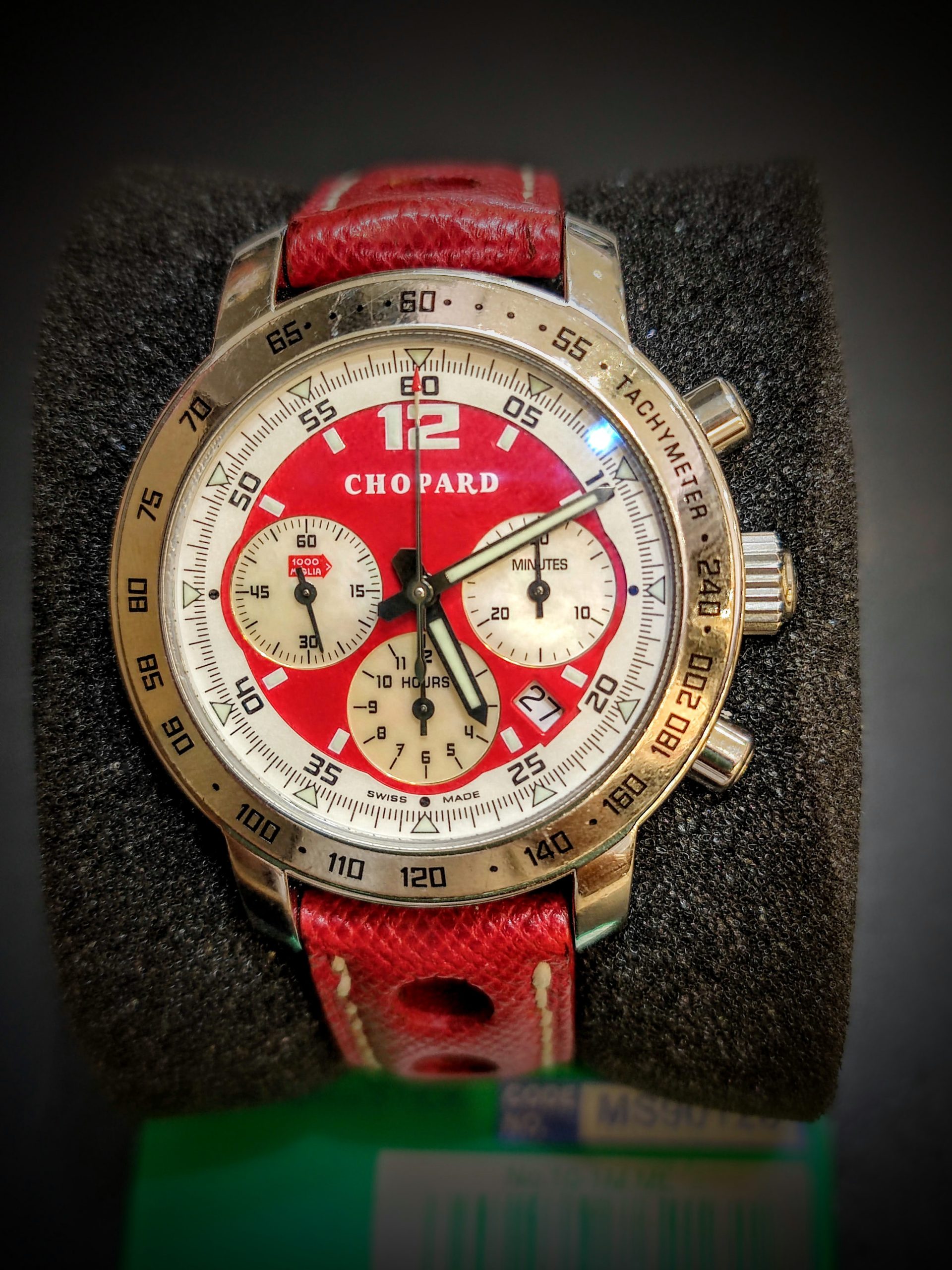 B2484 CHOPARD MILLE MIGLIA CHRONOGRAPH AUTOMATIC RED DIAL 168933